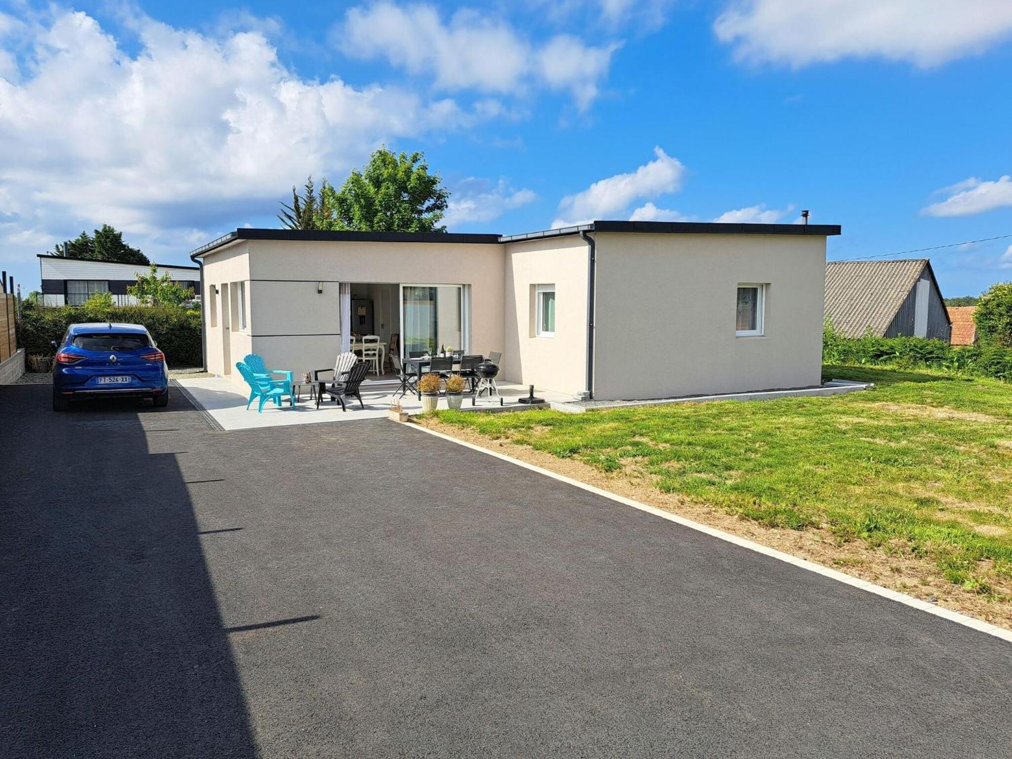 Single Storey Holiday Home In Cléder Exteriér fotografie